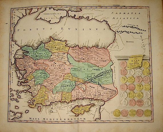Weigel Christoph Asiae peninsula sive Asia intra Taurum 1720  Norimberga